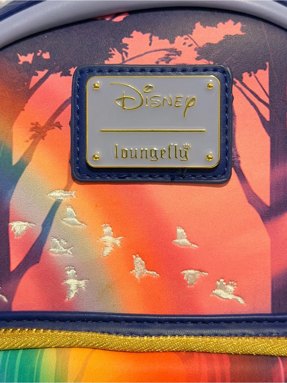 NWT Loungefly Disney Pocahontas Backpack - Blue Purple Multicolor